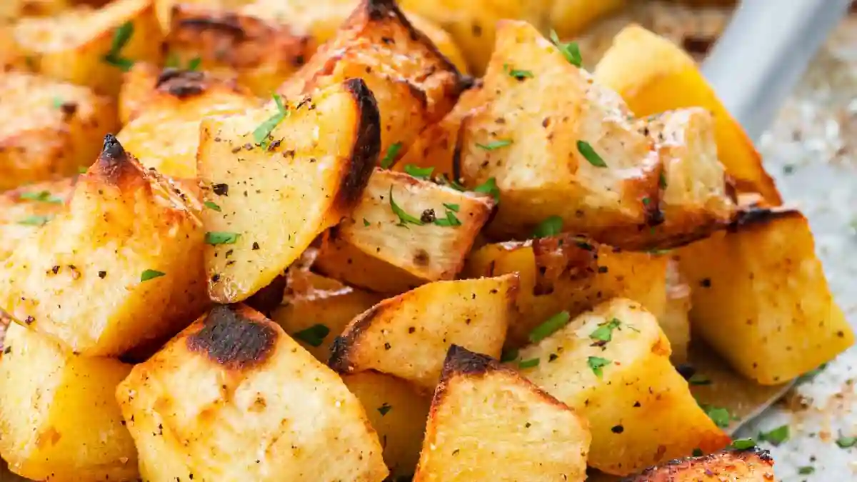 Roasted White Sweet Potato