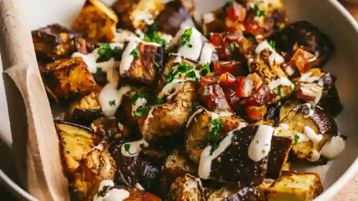Side Roasted Eggplant