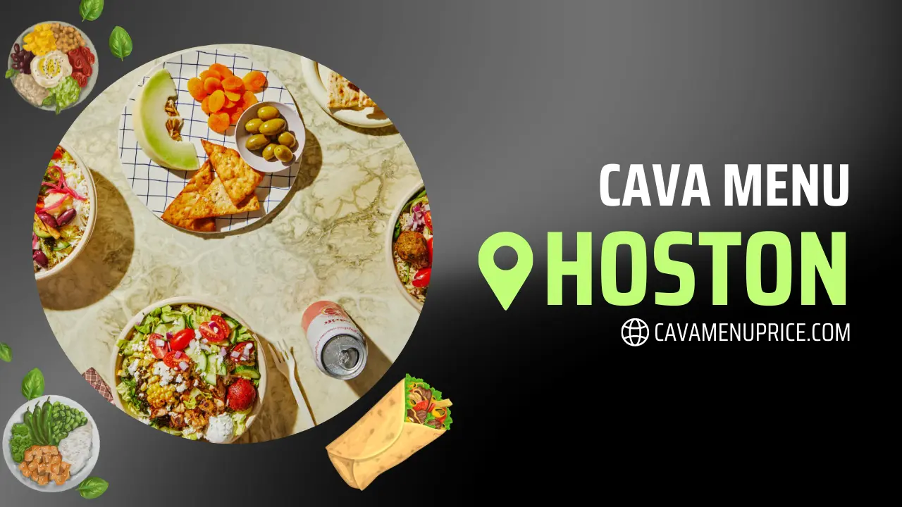 Cava Hoston Menu